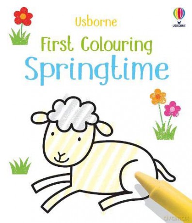 First Colouring Spring Time: 1 Little First Colouring - Matthew Oldham [KSIĄŻKA]