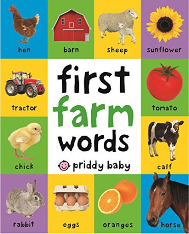 First Farm Words UK EDITION First 100 Soft to Touch - Roger Priddy [KSIĄŻKA]