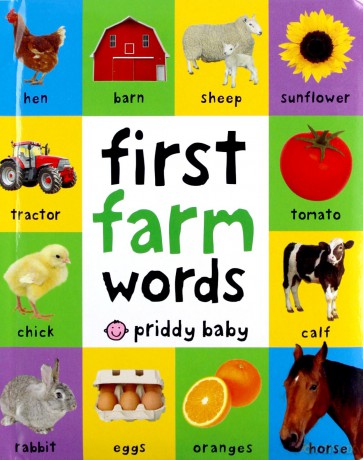 First Farm Words UK EDITION First 100 Soft to Touch - Roger Priddy [KSIĄŻKA]