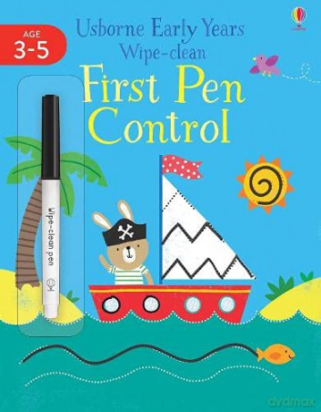 First Pen Control Usborne Early Years Wipe-Clean: 1 Usborne Early Years Wipe-clean, 4 - Jessica Greenwell [KSIĄŻKA]