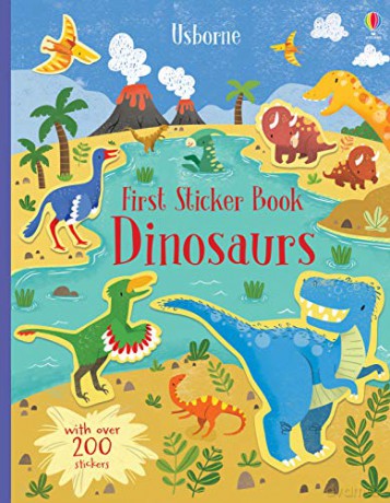 First Sticker Book Dinosaurs First Sticker Books: 1 First Sticker Books series - Hannah Watson [KSIĄŻKA]