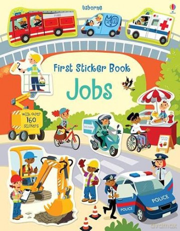 First Sticker Book Jobs First Sticker Books First Sticker Books series - Hannah Watson [KSIĄŻKA]