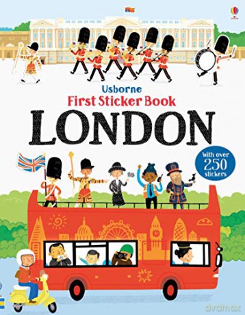 First Sticker Book London First Sticker Books First Sticker Books series - James MacLaine [KSIĄŻKA]