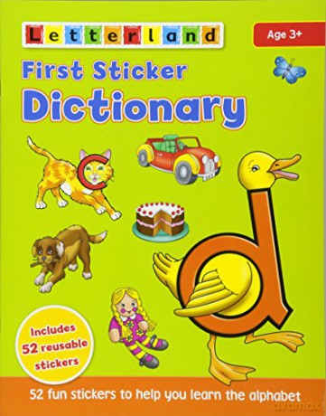 First Sticker Dictionary Letterland: 1 Letterland S. - Lyn Wendon [KSIĄŻKA]