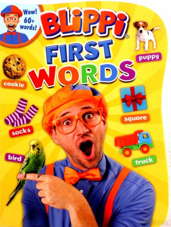 First Words Blippi - Editors of Blippi, [KSIĄŻKA]