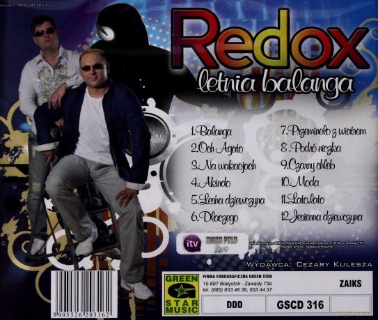 Redox: Letnia balanga [CD]