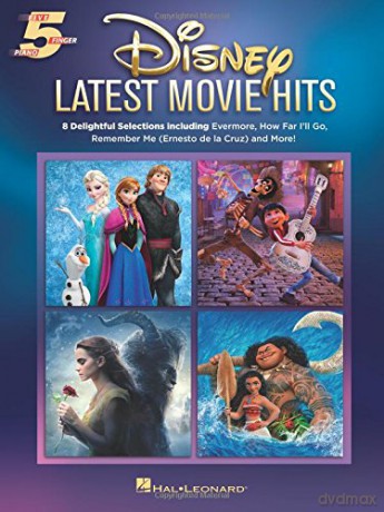 Five Finger Piano Songbook: Disney Latest Movie Hits - Disney [KSIĄŻKA]