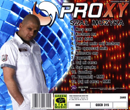 Proxy: Szał muzyka [CD]