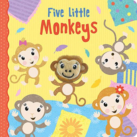 Five Little Monkeys Finger Puppet Books - Imagine That [KSIĄŻKA]