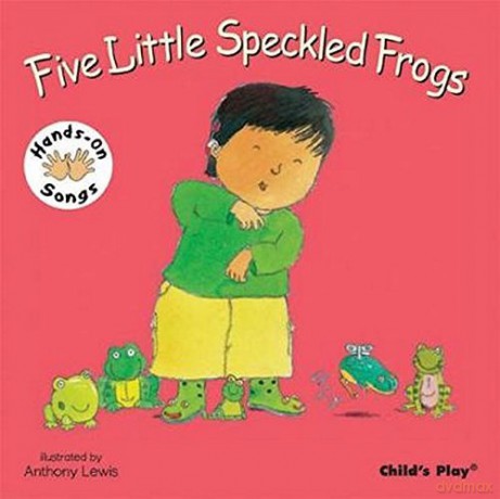 Five Little Speckled Frogs - Anthony Lewis [KSIĄŻKA]