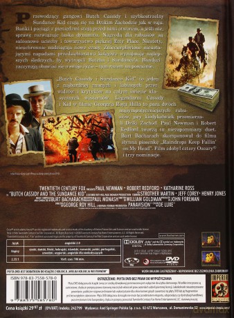 Butch Cassidy i Sundance Kid (Kolekcja Westernów) (booklet) [DVD]