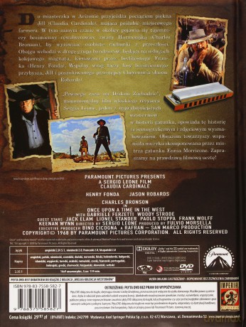 Pewnego razu na Dzikim Zachodzie (Kolekcja Westernów) (booklet) [DVD]