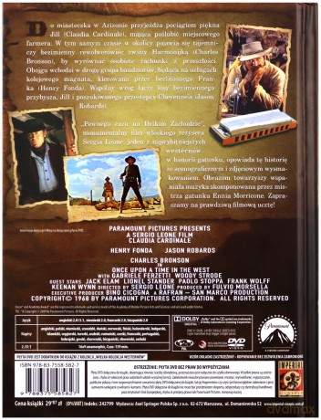 Pewnego razu na Dzikim Zachodzie (Kolekcja Westernów) (booklet) [DVD]