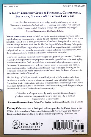 Five Stages of Collapse: Survivors' Toolkit - Dmitry Orlov [KSIĄŻKA]