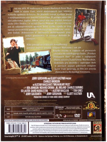 Przełęcz złamanych serc (Kolekcja Westernów) (booklet) [DVD]