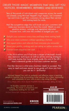 Five Star Service: How to deliver exceptional customer service 3rd Edition - Michael Heppell [KSIĄŻKA]