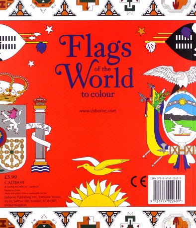 Flags of the World to Colour: 1 Colouring Books - Susan Meredith [KSIĄŻKA]