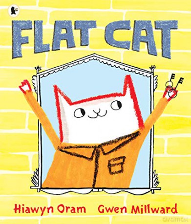 Flat Cat - Hiawyn Oram [KSIĄŻKA]