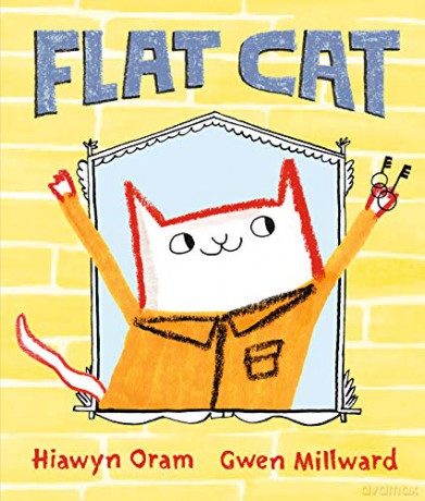 Flat Cat: 1 - Hiawyn Oram [KSIĄŻKA]