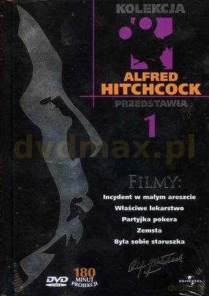 Alfred Hitchcock Przedstawia 01: Incydent w małym areszcie / Właściwe lekarstwo / Partyjka pokera / Zemsta / Była sobie staruszka (booklet) [DVD]