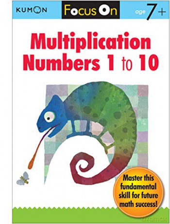 Focus on Multiplication Numbers 1 to 10 - Kumon [KSIĄŻKA]