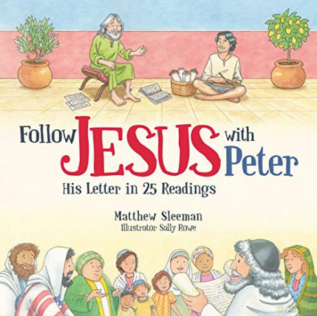Follow Jesus With Peter: His Letter in 25 Readings - Matthew Sleeman [KSIĄŻKA]