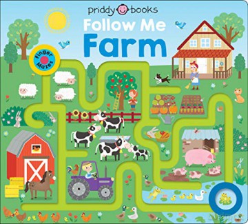 Follow Me Farm UK Edition Follow Me Maze Books - Roger Priddy [KSIĄŻKA]