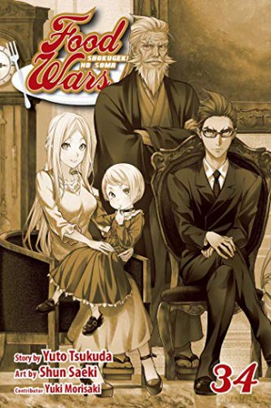 Food Wars 34: Volume 34 Food Wars!: Shokugeki no Soma - Yuto Tsukudo [KSIĄŻKA]