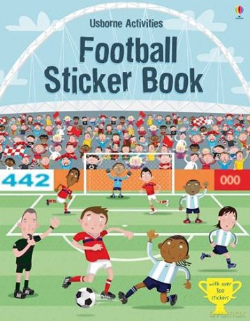 Football Sticker Book Usborne Activities Sticker Books - Paul Nicholls [KSIĄŻKA]