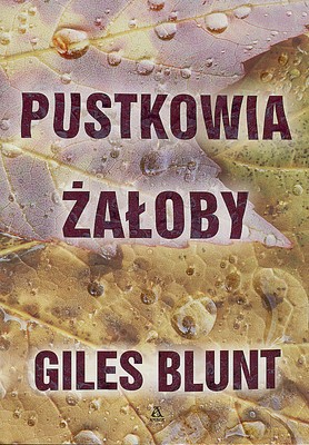 Pustkowia Żałoby - Giles Blunt [KSIĄŻKA]
