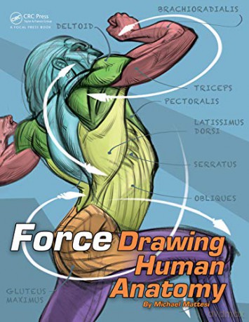 FORCE: Drawing Human Anatomy Force Drawing Series - Mike Mattesi [KSIĄŻKA]
