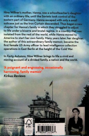 Forty Autumns: A family's story of courage and survival on both sides of the Berlin Wall - Nina Willner [KSIĄŻKA]