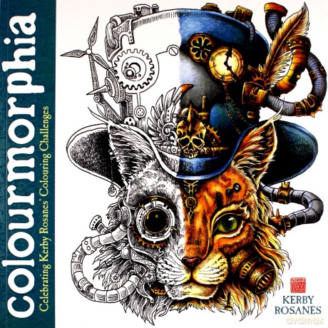 Colourmorphia: Celebrating Kerby Rosanes' Colouring Challenges (Kerby Rosanes Extreme Colouring, 6) - Kerby Rosanes [KSIĄŻKA]