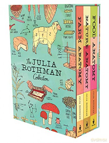 The Julia Rothman Collection: Farm Anatomy, Nature Anatomy, And Food Anatomy - Julia Rothman [KSIĄŻKA]