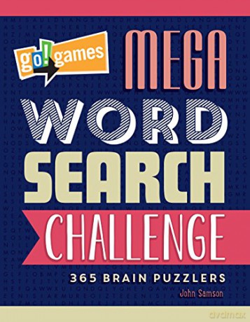 Go!Games Mega Word Search Challenge - John Samson [KSIĄŻKA]