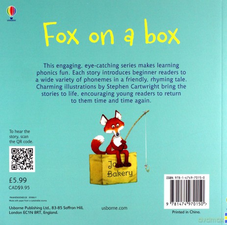 Fox On A Box (Phonics Readers): 1 - Russell Punter [KSIĄŻKA]