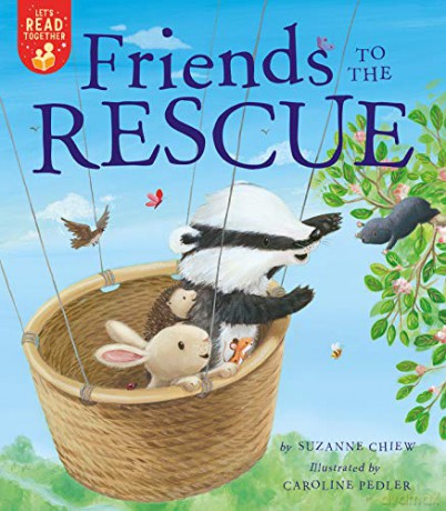 Friends to the Rescue Let's Read Together - Suzanne Chiew [KSIĄŻKA]