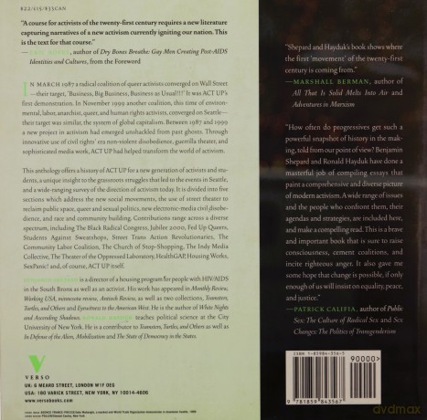 From ACT UP to the WTO: Urban Protest and Community Building in the Era of Globalisation - Ronald Hayduk [KSIĄŻKA]