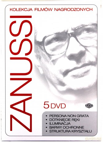 Krzysztof Zanussi Kolekcja: Persona non grata / Barwy ochronne / Dotknięcie ręki / Iluminacja / Struktura kryształu [BOX] [5DVD]