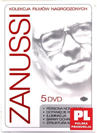 Krzysztof Zanussi Kolekcja: Persona non grata / Barwy ochronne / Dotknięcie ręki / Iluminacja / Struktura kryształu [BOX] [5DVD]
