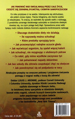 Schudnij By Żyć Dłużej - Doktor Louis J. Aronne [KSIĄŻKA]