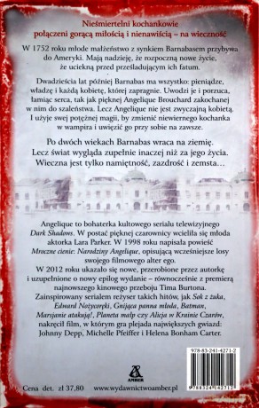 Mroczne Cienie Narodziny Angelique - Lara Parker [KSIĄŻKA]