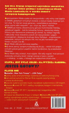 Player One - Ernest Cline [KSIĄŻKA]