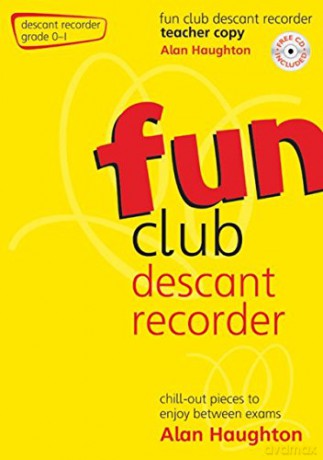 Fun Club Descant Recorder Teacher Copy - Grade 0-1 - Alan Haughton [KSIĄŻKA]