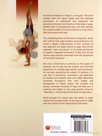 Functional Anatomy of Yoga: A Guide for Practitioners and Teachers - David Keil [KSIĄŻKA]