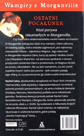 Wampiry Z Morganville - Rachel Caine [KSIĄŻKA]