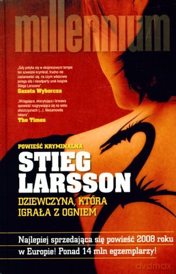 Dziewczyna Która Igrała Z Ogniem (twarda) - Stieg Larsson [KSIĄŻKA]