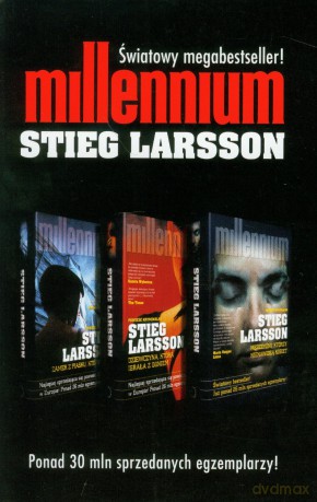 Pakiet 2010 Trylogia Millenium (twarda) - Stieg Larsson [KSIĄŻKA]