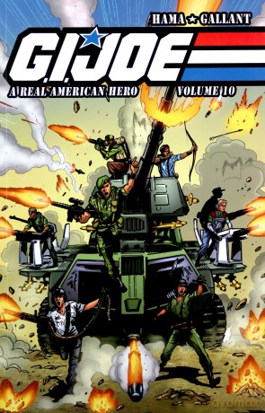 G.I. JOE: A Real American Hero Volume 10 G.I. Joe Rah - Larry Hama [KOMIKS]