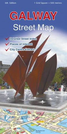Galway Street Map Irish Street Maps - Ordnance Survey Ireland [KSIĄŻKA]
